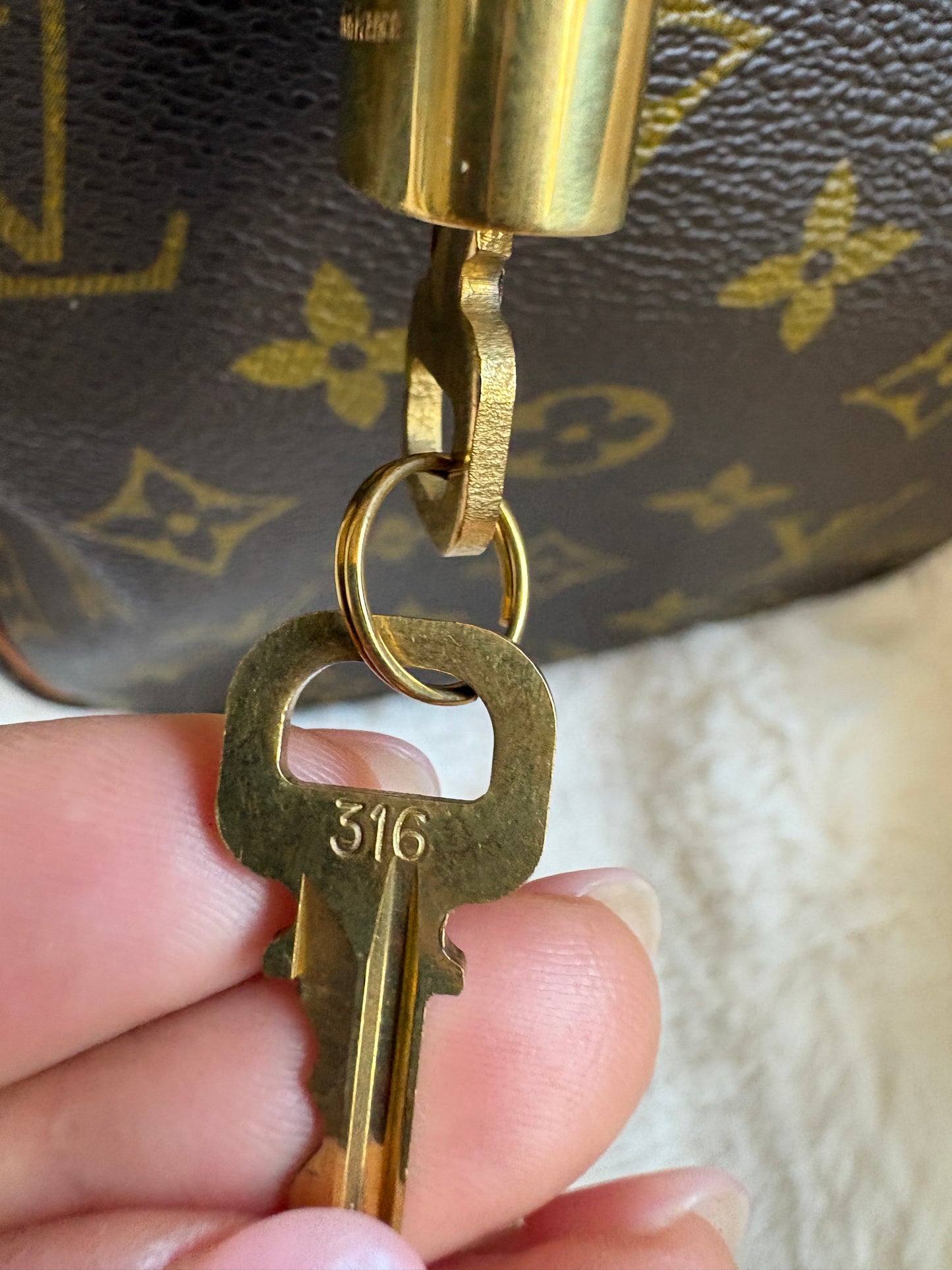 -Sold- Louis Vuitton Speedy 30 Vintage Monogram – Komplettset mit Organizer & Strap