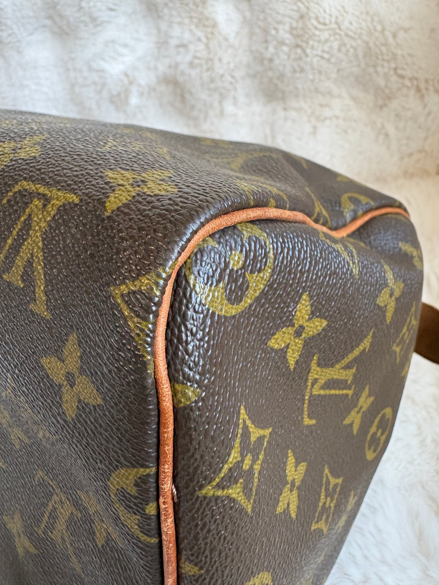 -Sold- Louis Vuitton Speedy 30 Vintage Monogram – Komplettset mit Organizer & Strap