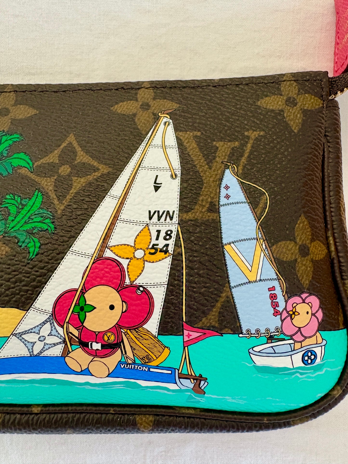 -Sold- Louis Vuitton Mini Pochette Accessoires Vivienne Sailing Limited Edition 2023 – Full Set