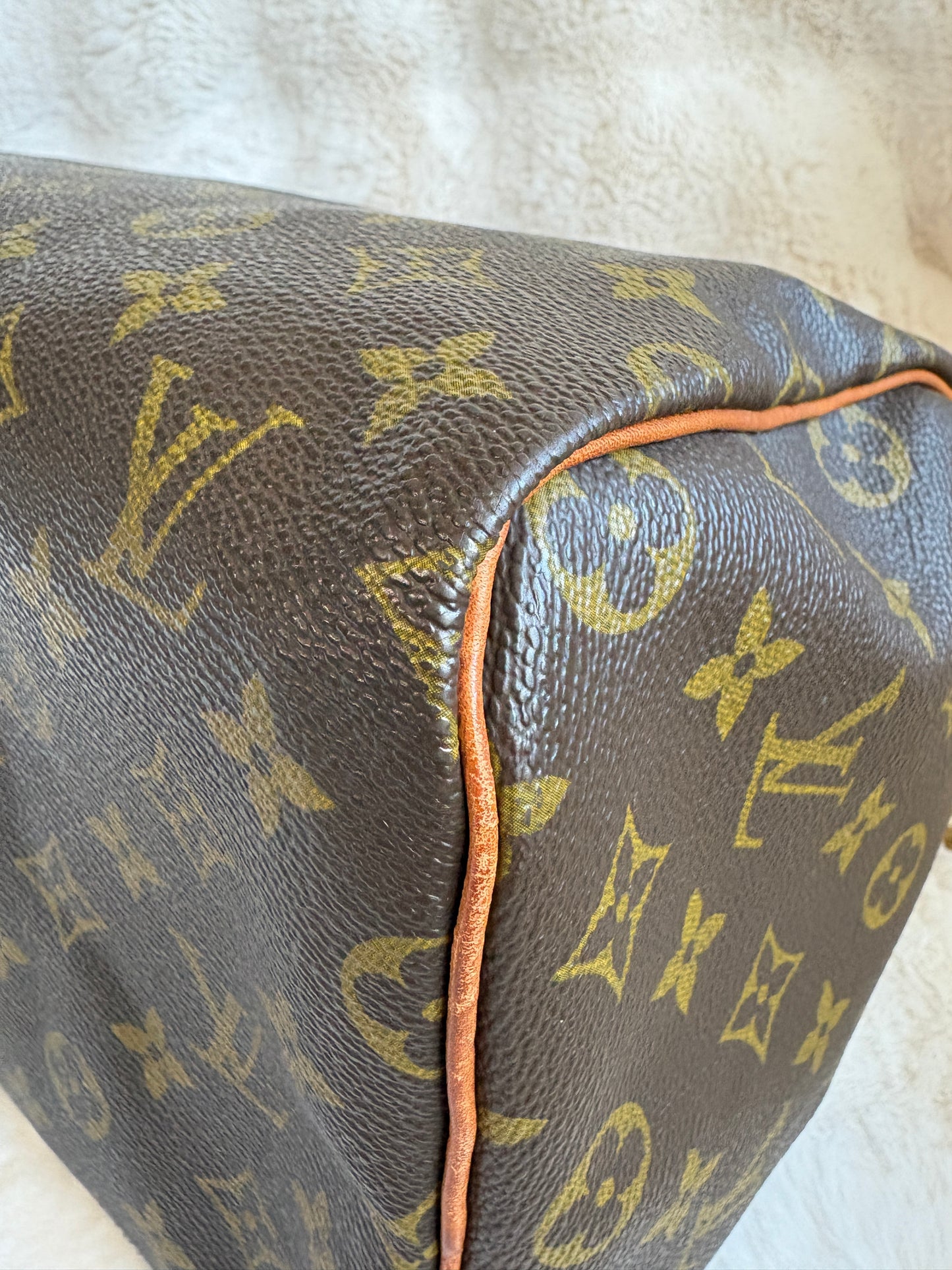 -Sold- Louis Vuitton Speedy 30 Vintage Monogram – Komplettset mit Organizer & Strap