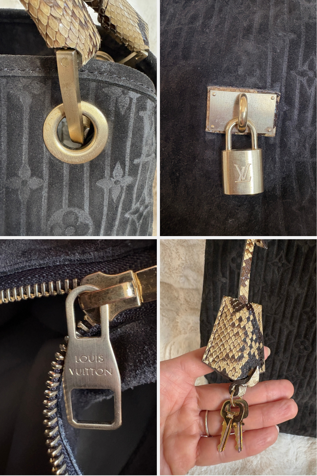 -Sold- Louis Vuitton Whisper Python
Collection Automne / Hiver 2008
