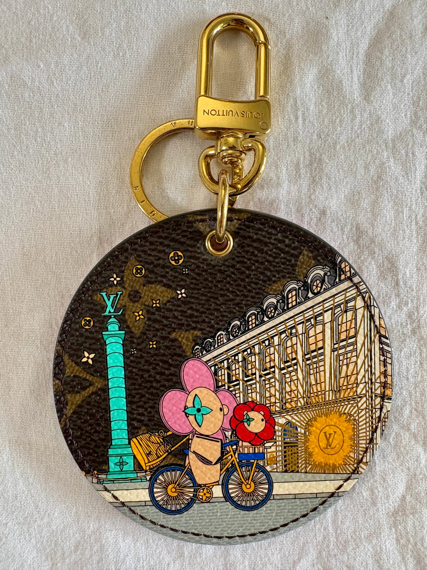 Louis Vuitton Vivienne Bag Charm Paris - Limited Holiday Edition 2022