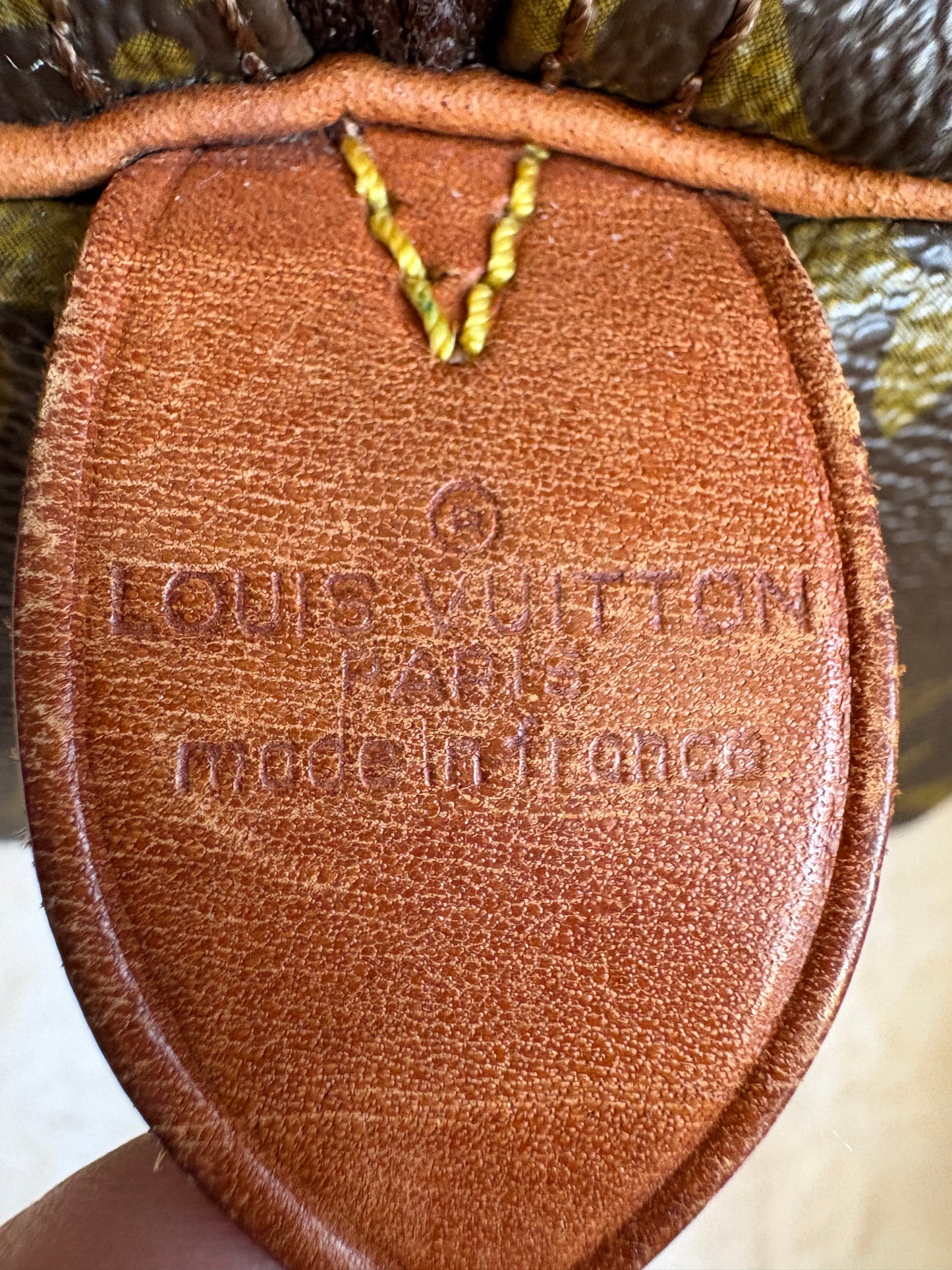 -Sold- Louis Vuitton Speedy 30 Vintage Monogram – Komplettset mit Organizer & Strap