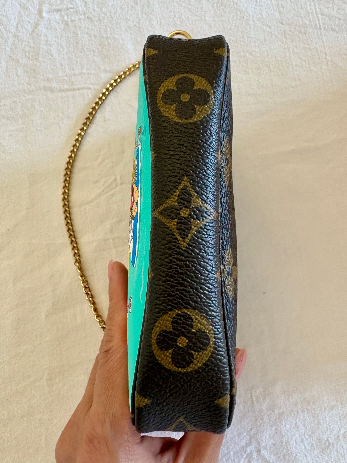 -Sold- Louis Vuitton Mini Pochette Accessoires Vivienne Sailing Limited Edition 2023 – Full Set