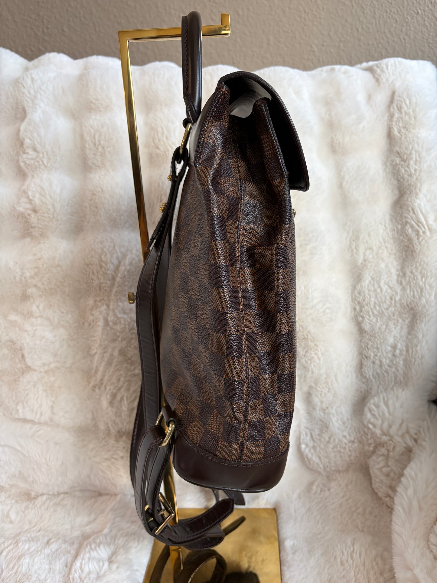 Louis Vuitton Soho Backpack Damier Ebene