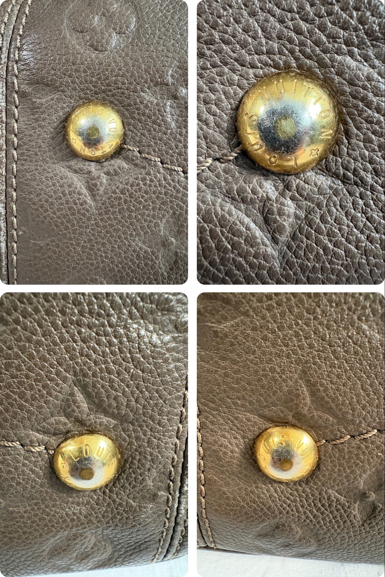 - Sold - Louis Vuitton Artsy MM Empreinte – Monogram Braun Leder