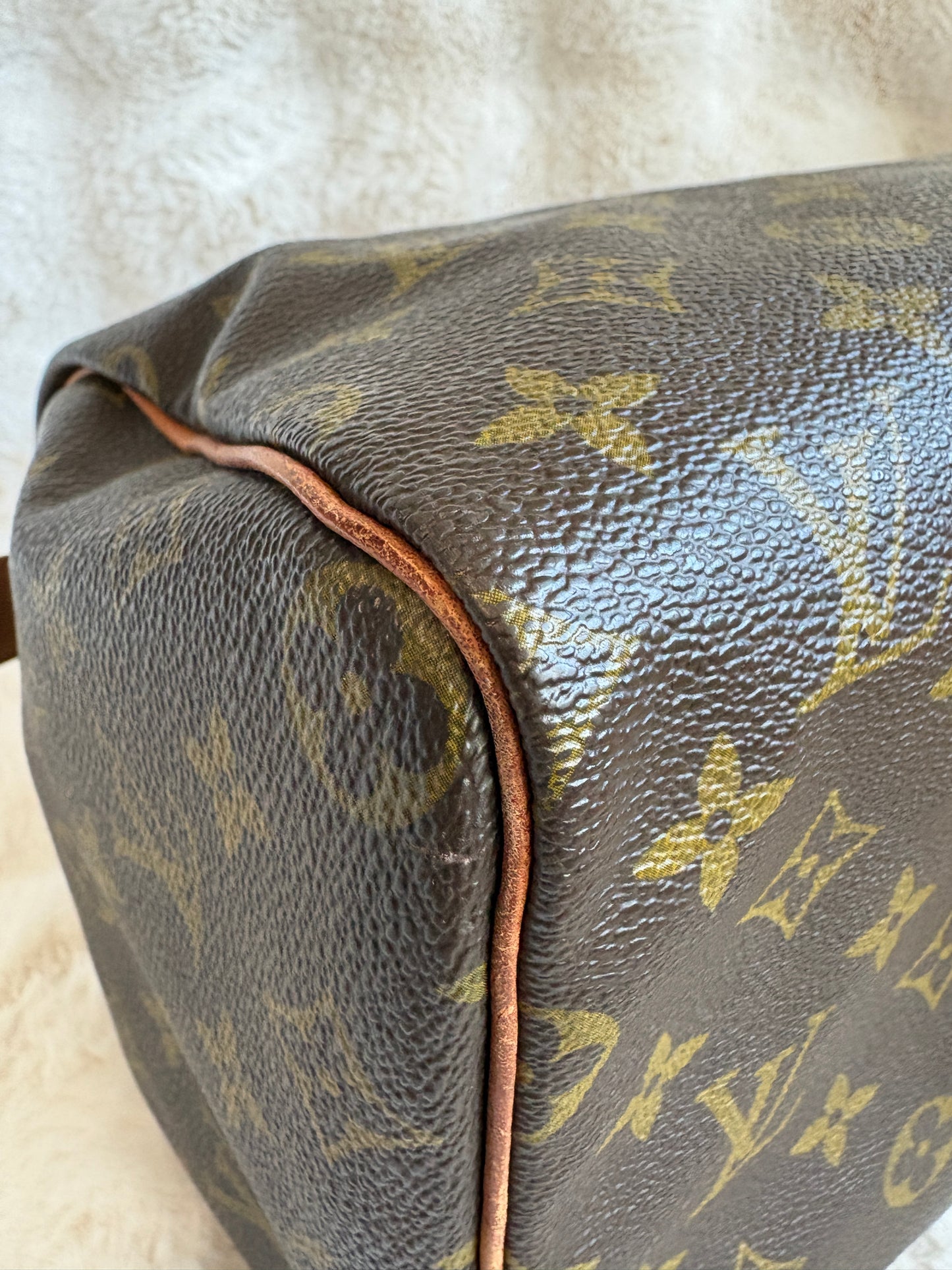 -Sold- Louis Vuitton Speedy 30 Vintage Monogram – Komplettset mit Organizer & Strap