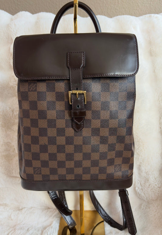 Louis Vuitton Soho Backpack Damier Ebene