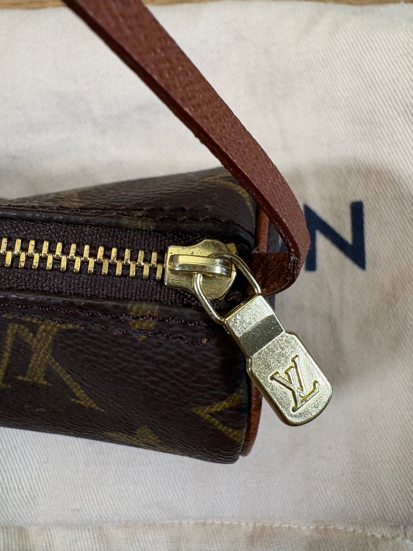 -Sold- Louis Vuitton Mini Papillon – Monogram Canvas Pochette - Vintage