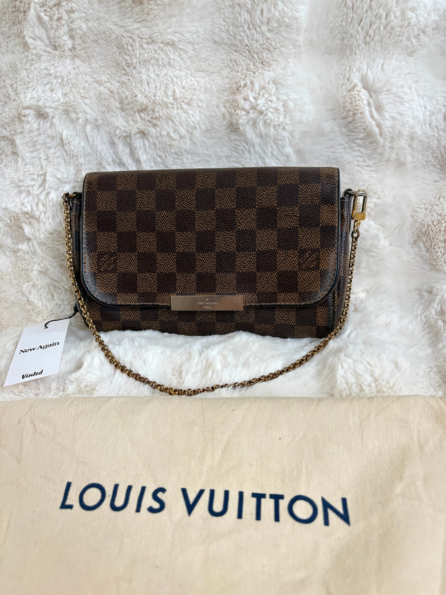 Louis Vuitton Favorite MM – Damier Ebene - Vintage 2014