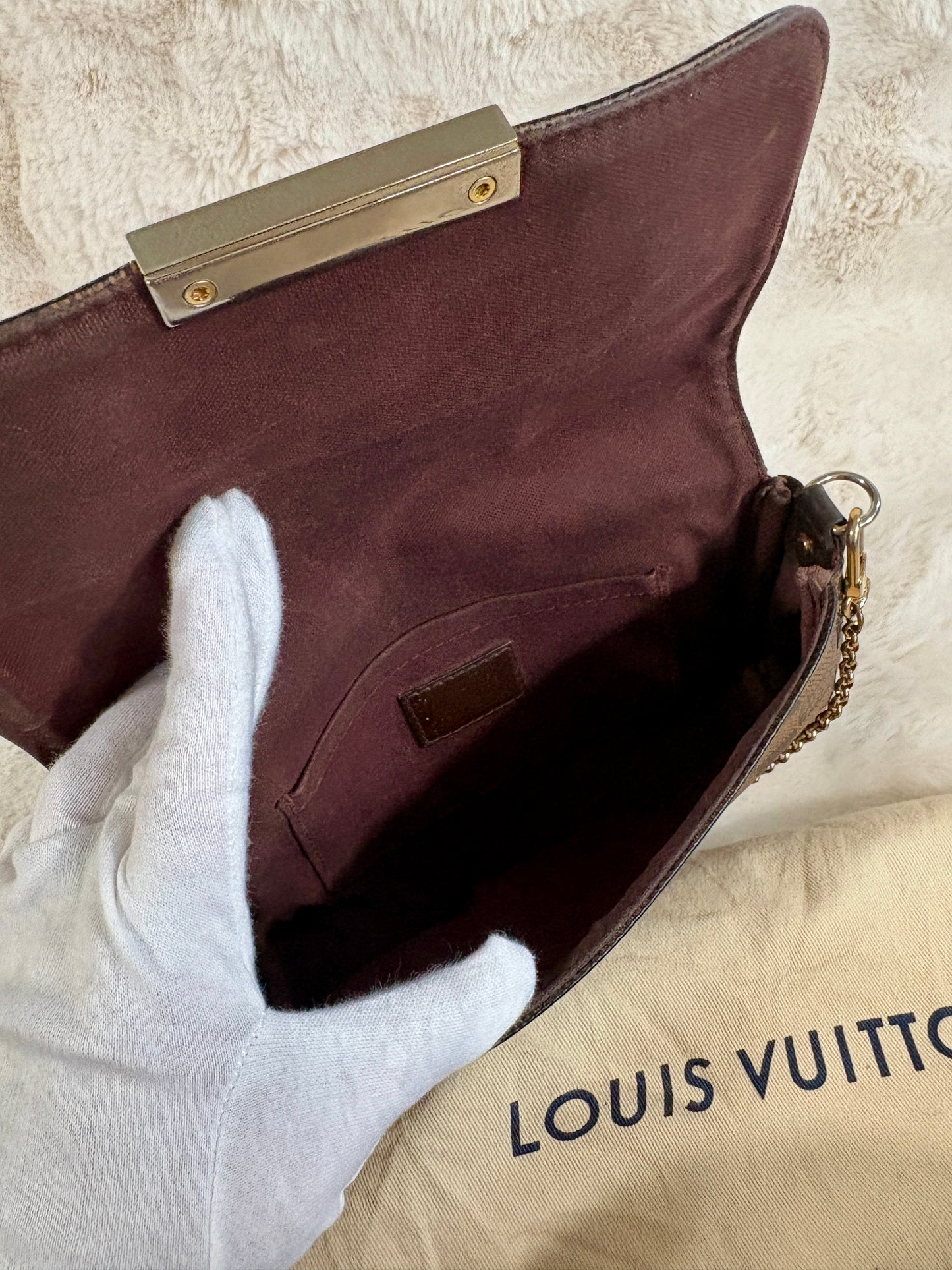 Louis Vuitton Favorite MM – Damier Ebene - Vintage 2014