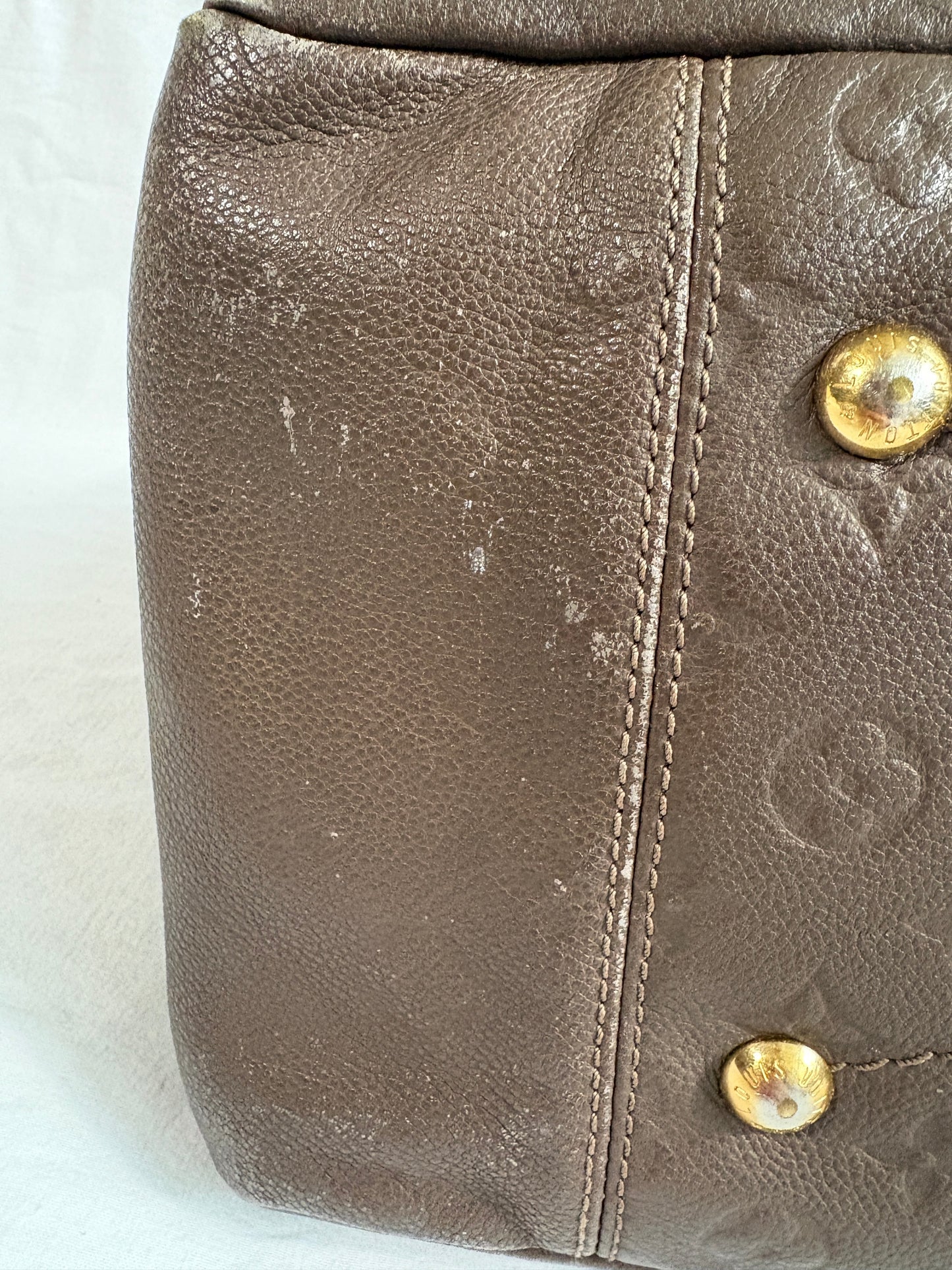 - Sold - Louis Vuitton Artsy MM Empreinte – Monogram Braun Leder