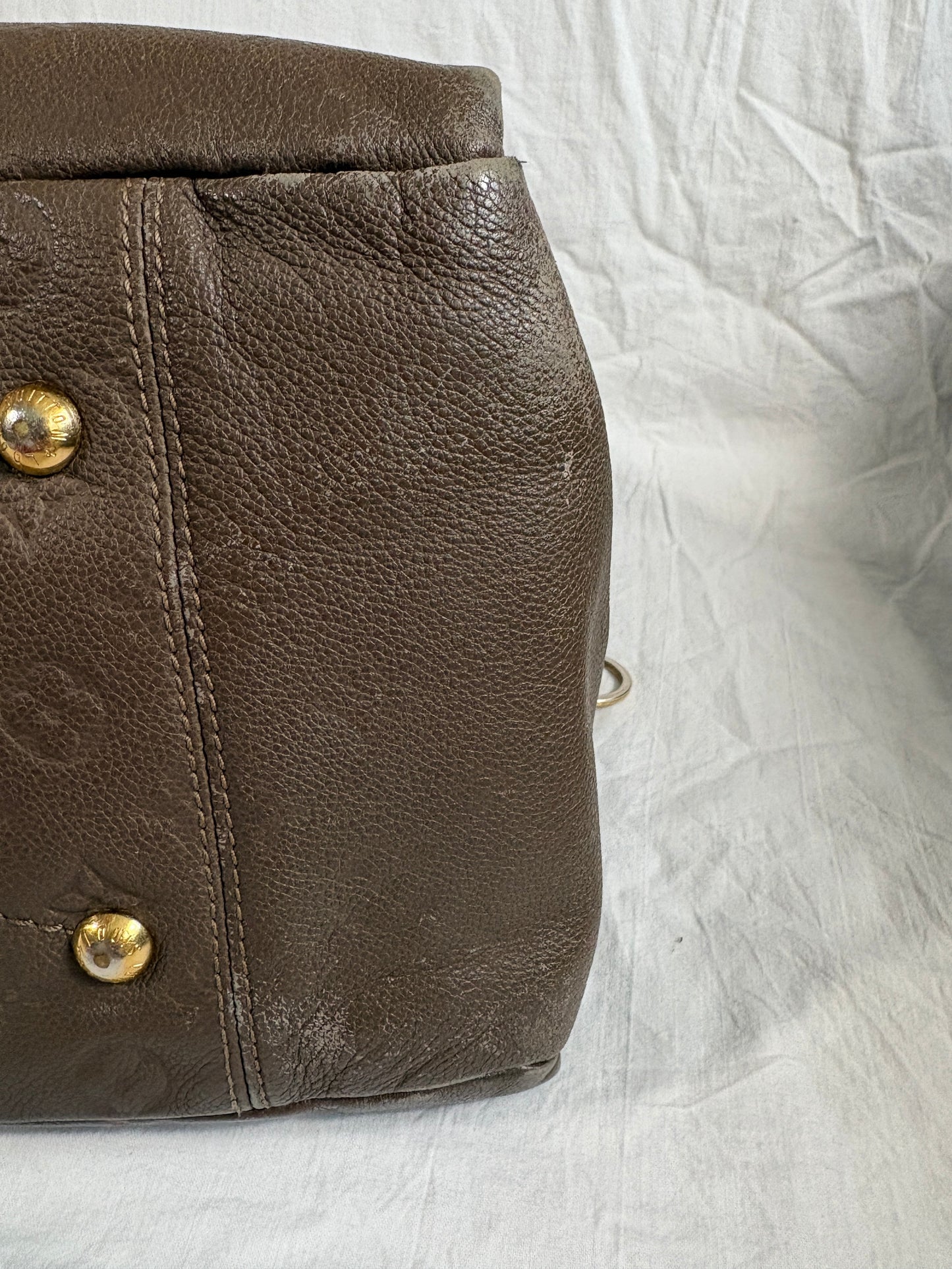 - Sold - Louis Vuitton Artsy MM Empreinte – Monogram Braun Leder