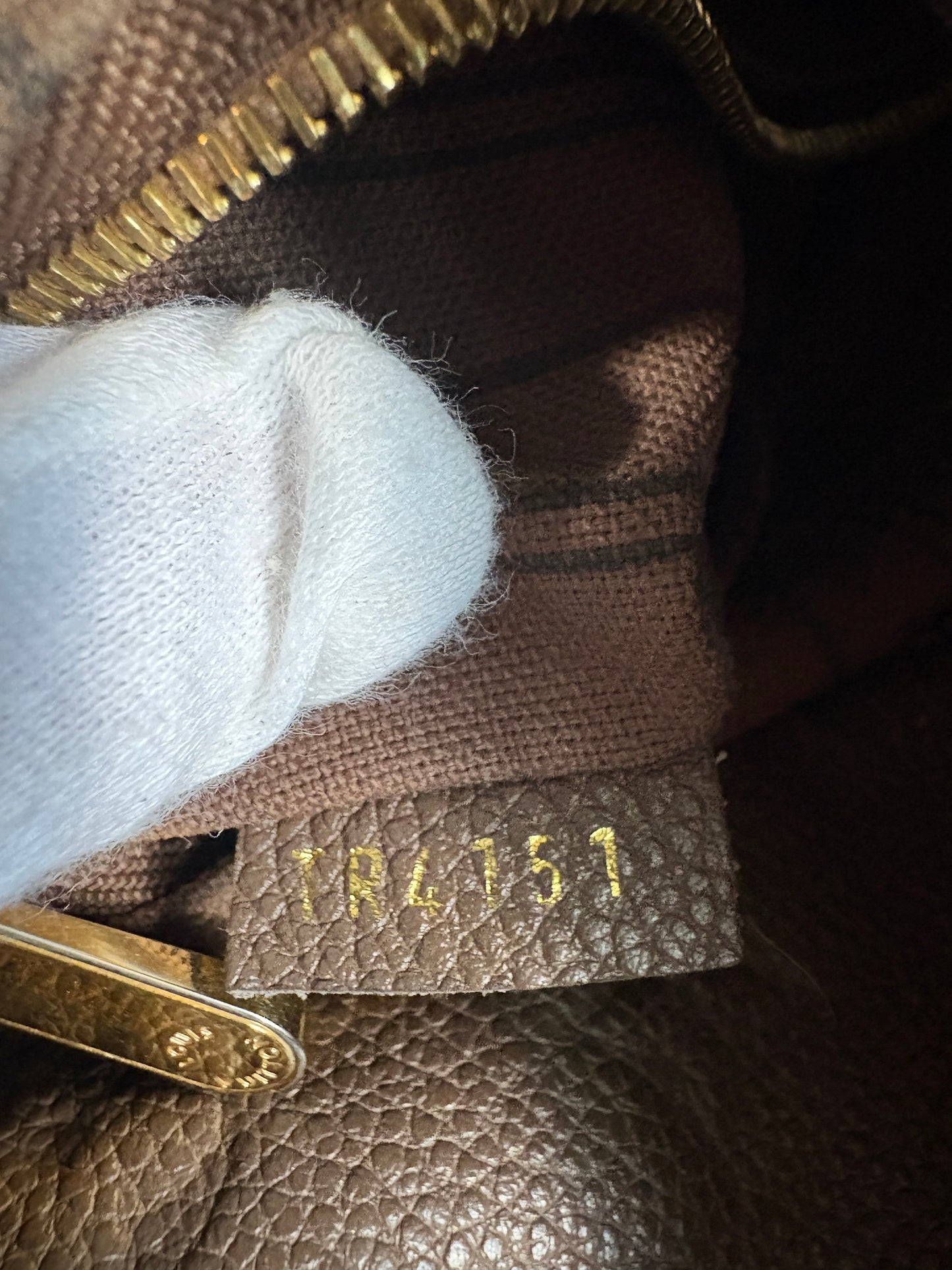 - Sold - Louis Vuitton Artsy MM Empreinte – Monogram Braun Leder