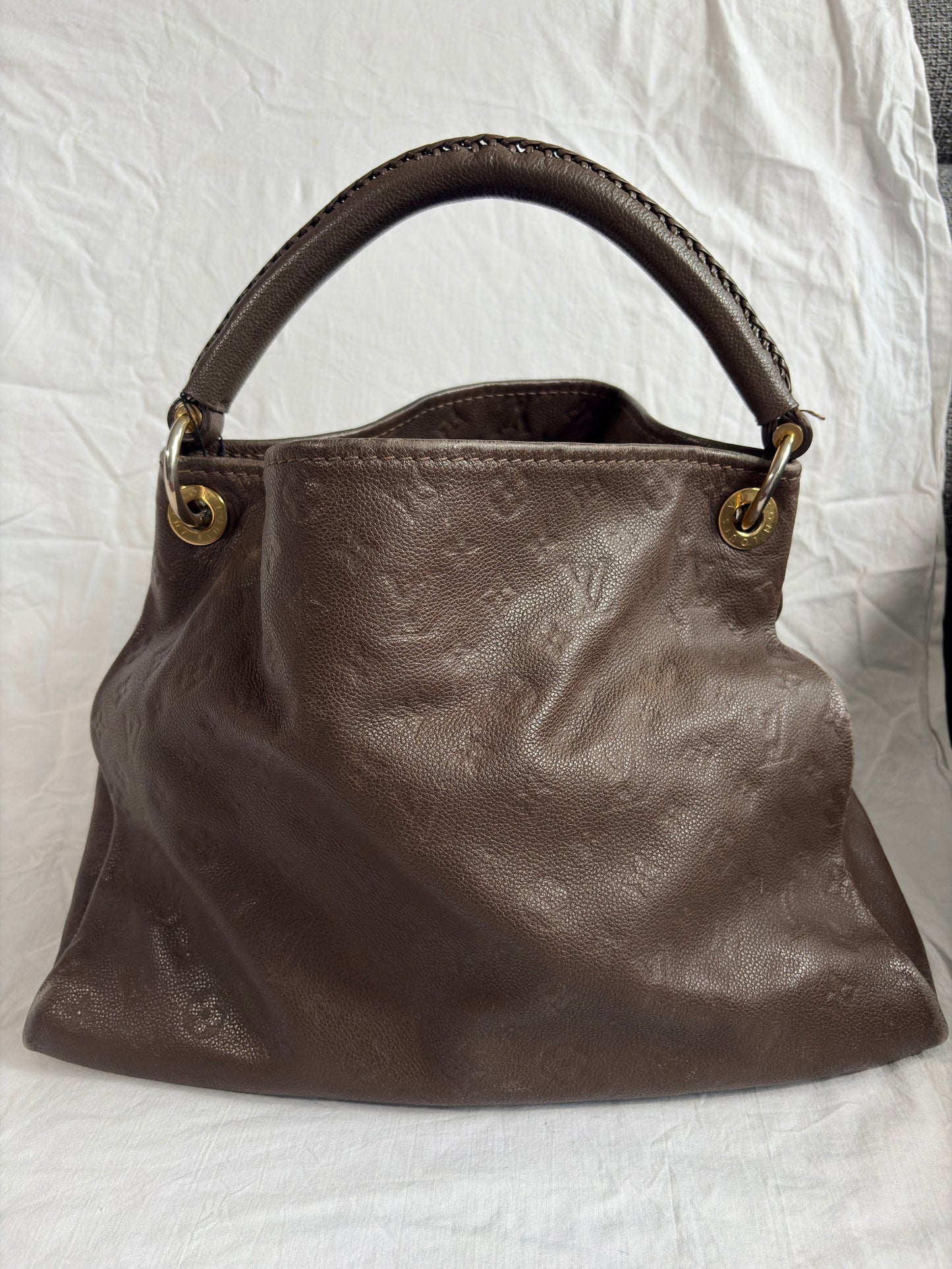 - Sold - Louis Vuitton Artsy MM Empreinte – Monogram Braun Leder