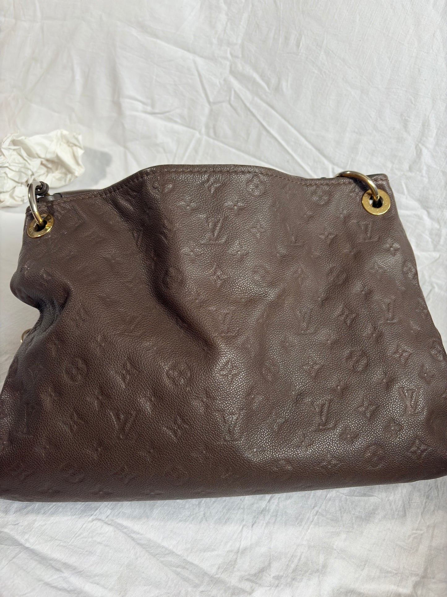 - Sold - Louis Vuitton Artsy MM Empreinte – Monogram Braun Leder