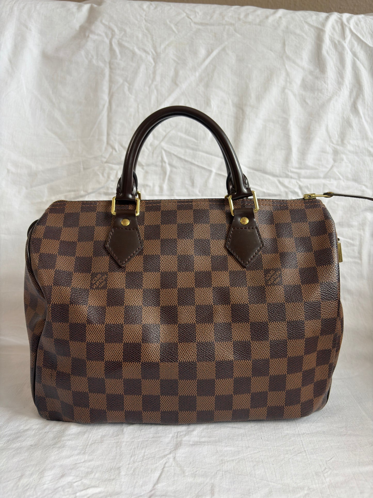-Sold- Louis Vuitton Speedy 30 im Damier Ebene Canvas