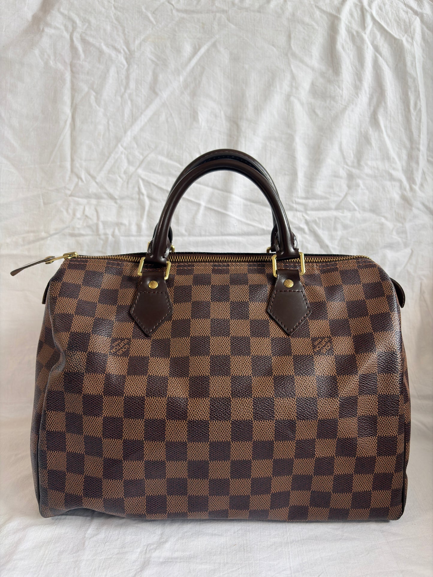 -Sold- Louis Vuitton Speedy 30 im Damier Ebene Canvas