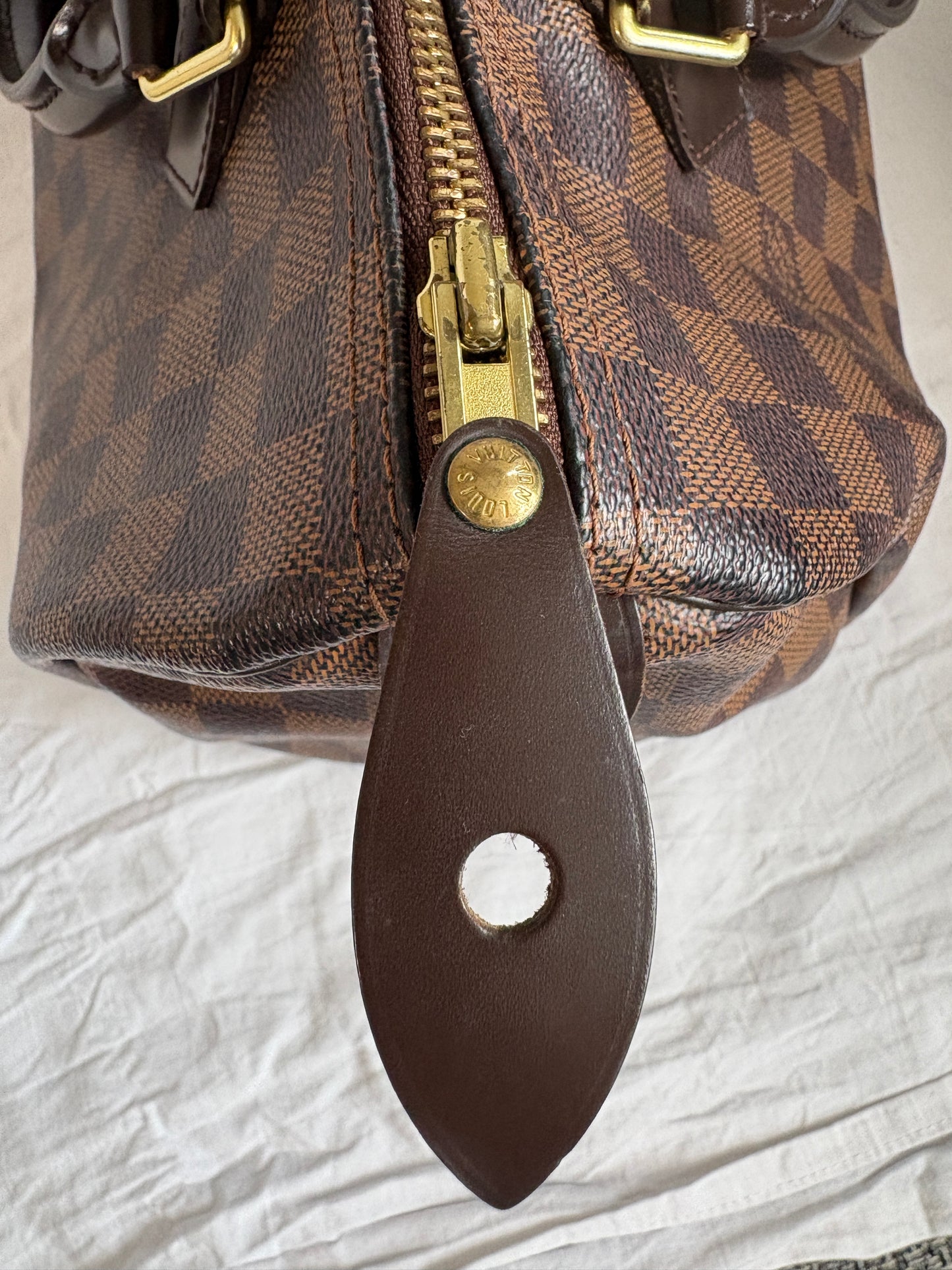 -Sold- Louis Vuitton Speedy 30 im Damier Ebene Canvas